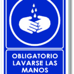 SEÑAL DE BIOSEGURIDAD  LAVADO DE MANOS 30X30