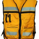 CHALECO DE GABARDINA BRIGADISTA BASICO