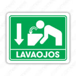 SEÑALAMIENTO LAVAOJOS 20X25