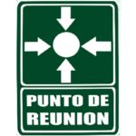 SEÑALAMIENTO PUNTO DE REUNION 30X40