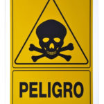 SEÑALAMIENTO PELIGRO 30X40