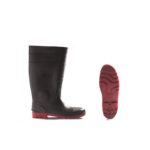 BOTA PVC CON CASCO DE ACERO