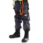 PANTALON CARGO DE TRABAJO  GRIS OXFORD