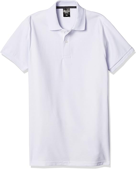 PLAYERA BLANCA TIPO POLO PLAYERA TIPO POLO MANGA CORTA BCA. - Image 1